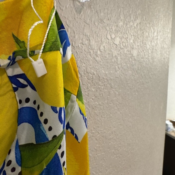 Kenny flowers Amalfi NWT-lemon print resort dress with elastic back - Picture 8 of 13